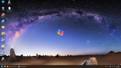 デスクトップに大きいアイコン